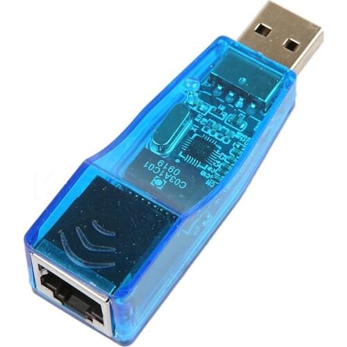 KEBETEME High speed USB RJ45 Adapter wireless Network Lan Card Ethernet External Lan Card Adapter for Laptop PC