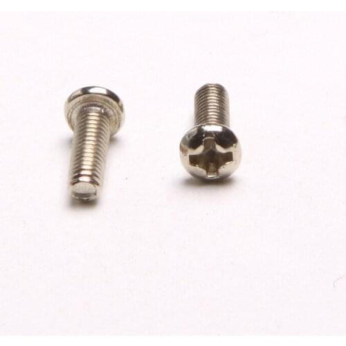 150PCS Round Machine Screw PM [nickel] Electronic Screws Micro Screws M1.4 *6 GB818