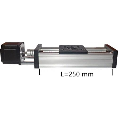 3d printer Z axis CNC sliding table lead screw 250mm T8 nema23 stepper motor linear actuator bundle