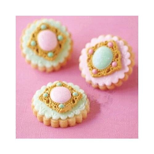 Mold Fondant Cake Decoration Mold Sugar Craft Tools Fondant Cutter Mold Diamond Chocolate Silicon New Moulds Silicone Rubber 001