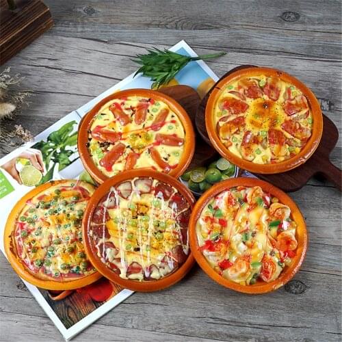Simulation food props hotel restaurant bar Cafe bakery pastry baking dessert house cake shop store decoration fake pizza model