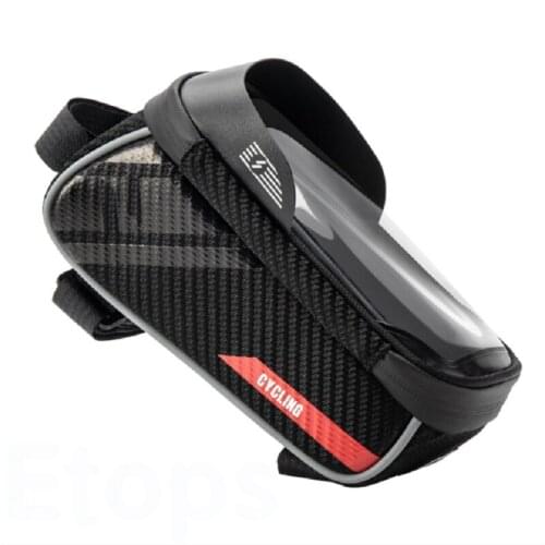 Bike Phone Mount Cycling Bag Front Frame Bag Case Bag Mtb Equipment Accessories 6.0in Touchscreen Bag Mountain Bike Backpack