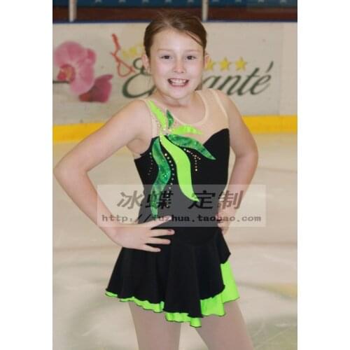 Hot Sales Kids Ice Skating Dress Hot New Brand Skating Dress Competition For Girls DR3200