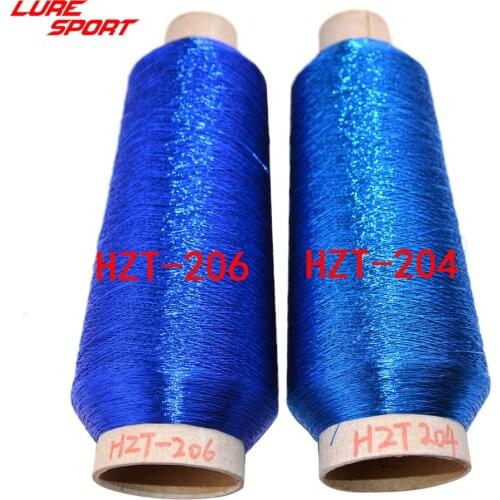 LureSport 2pcs Metallic Thread 2000m 300D Rod building component Decorating rod wrap thread Pole Repair DIY Accessories