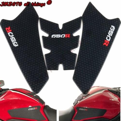 Tank Grip Pads For HONDA CBR650R CB650R 2019-2021 Protector Sticker Tank Traction Pad Side 3M