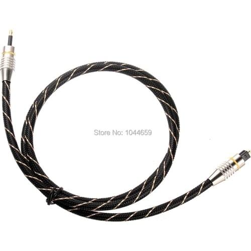 Digital Sound Toslink to Mini Toslink Cable 3.5mm SPDIF Optical Cable 3.5 to Optical Audio Cable Adapter for PC TV to Amplifier