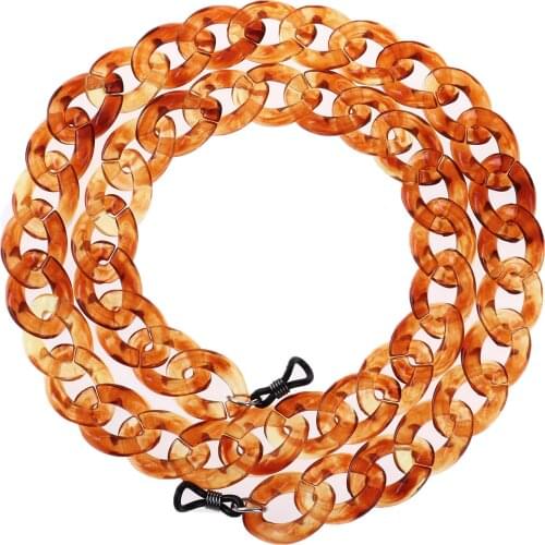 Anti Slip Glasses Lanyard Plastic Acrylic Eyeglasses Chain Fashion Decorative Eyewear Holder Cord DIY Sunglasses Fastener Strap