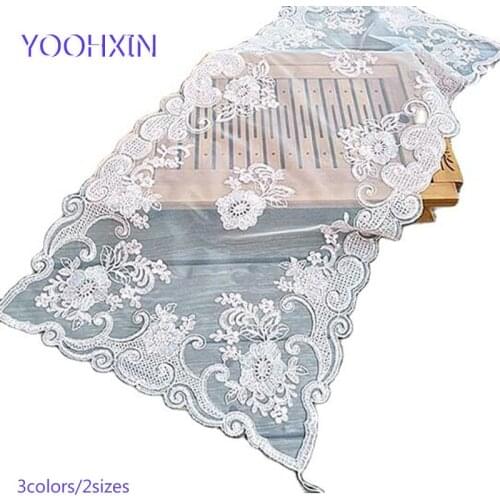 Modern lace embroidery table place mat pad cloth mug cup coffee tea coaster Christmas New year placemat dining pot doily kitchen