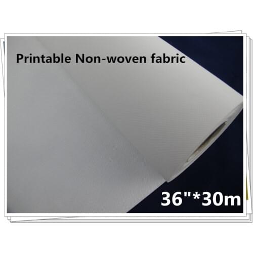 36in Digital Inkjet Non Woven Matte Canvas Fabric