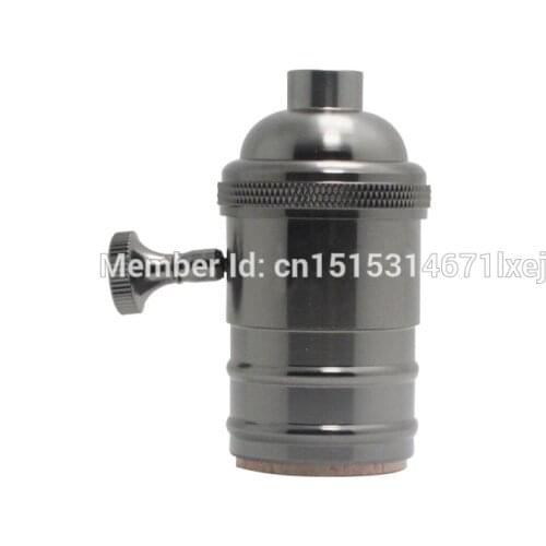 Free shipping Vintage Retro EDISON brass lamp socket e26 e27 lamp holder