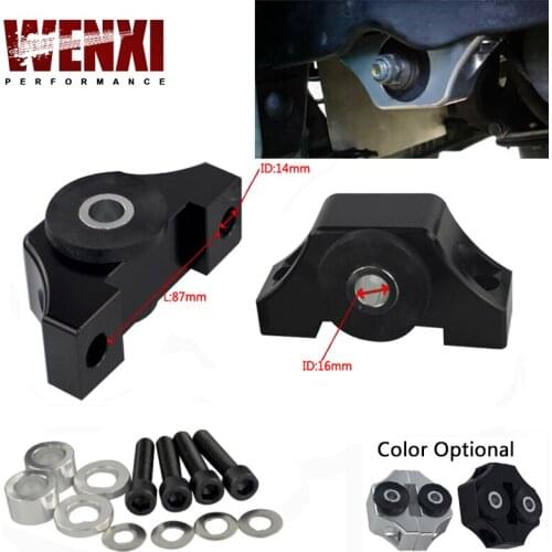For Honda Civic EG EK Jdm Engine Billet Motor Torque Mount Kit B16 B18 B20 D16 D15 WX-MTM01