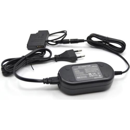 DMW-AC8 power charger+DMW-DCC15 DC Coupler DMW-BLH7E DMW-BLH7PP BLH7E dummy battery for Panasonic DMC-GM1 GM5 GF7 GF8 LX10 LX15