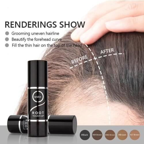 3g Hairline Contouring Stick Long-lasting Contouring Powder Easy to Apply Cute Shape Hair Root Touch-up Pen for Beauty