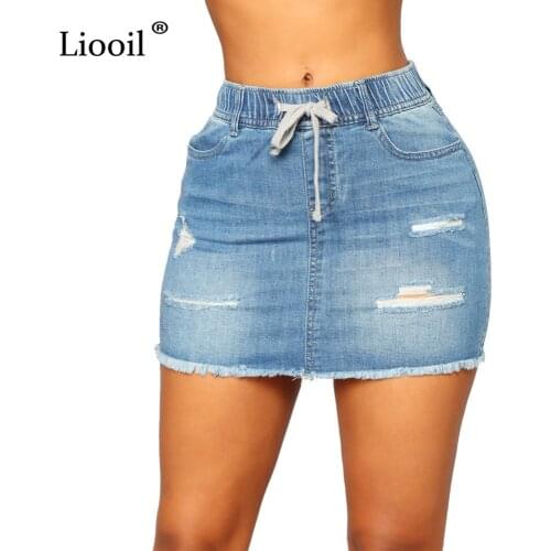 Liooil Pencil Skirt
