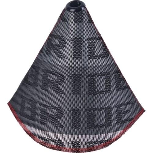 Bride Canvas Universal Shift Lever Knob Boot Cover Racing Shift Knob Collars