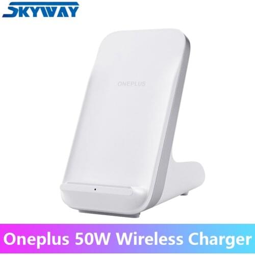 Original Oneplus 50W Wireless Charger Super wireless flash charging Vertical wireless charger For Oneplus 8T Oneplus 9