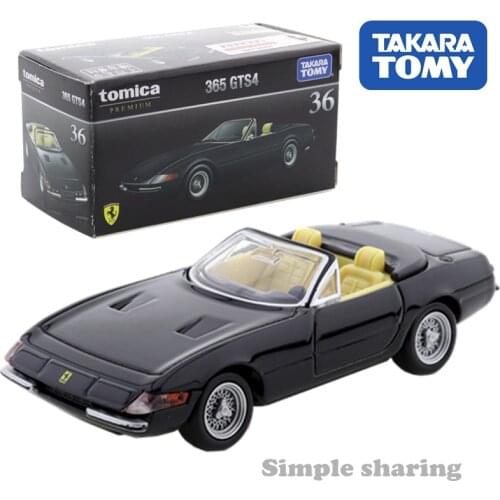 TAKARA TOMY JAPAN Tomica Premium 36 365 GTS4 Black Mini Car Toy