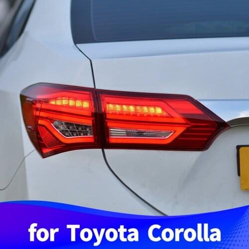 Taillight Assembly for Toyota Corolla 2014-2017 LED driving light LED brake light LED turn signal