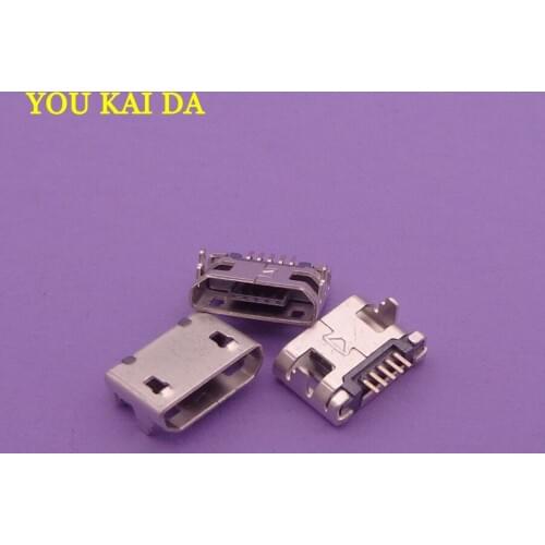 100pcs/lot Micro mini 5pin USB connector Jack Charging Socket For OPPO X907 R807 R81Universal for Lenovo Huawei ZTE mobile phone