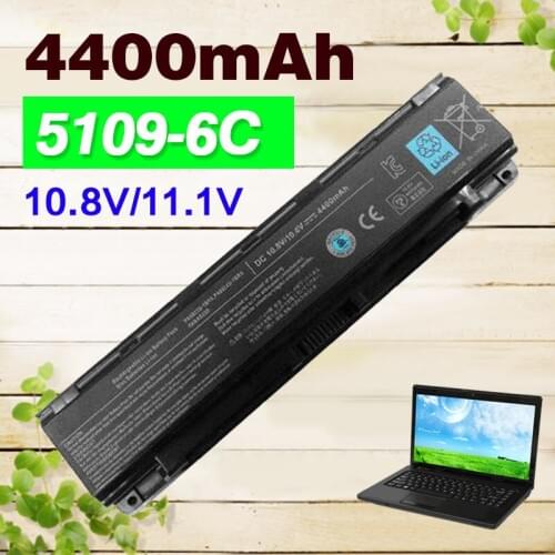 Laptop Battery PA5109U-1BRS for Toshiba C50T C55 C55D C70 C75D C840 C805 PA5108U-1BRS PA5110U-1BRS PABAS271 PABAS272 PABAS273