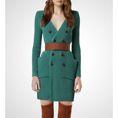 Модные трикотажные платья Bailansi China At AliExpress