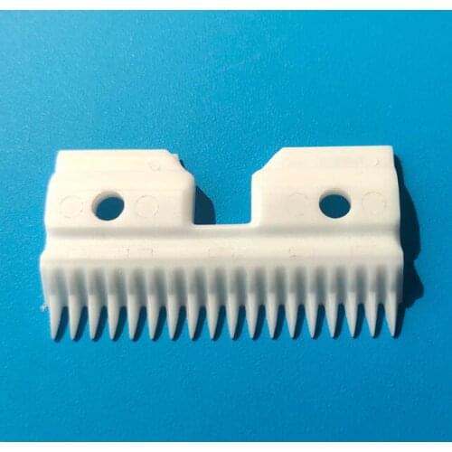 Free shipping 5pcs 18 teeth zirconia ceramic clipper blade for Andis trimmers
