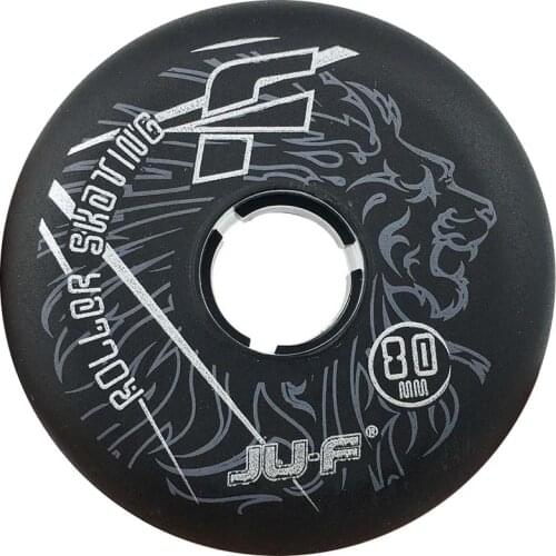 JK Inline Roller Skates Wheel 85A 80 76 mm White Professional Slalom Sliding Skating Roller for Kids Adult for SEBA Patines LZ94