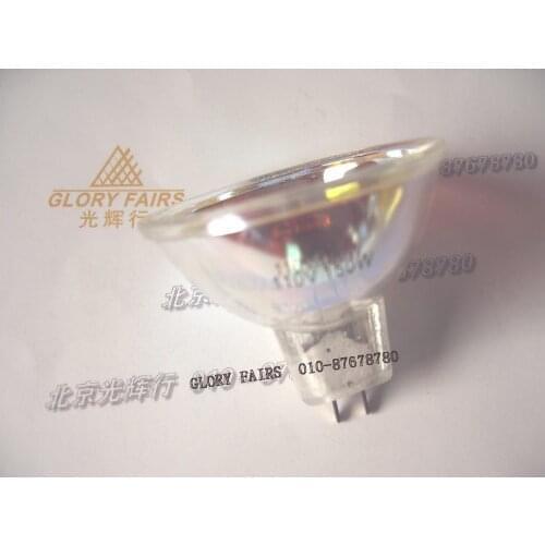 JCR 110V150W bulb,To KLS JCR 110V150W/S SHOFU curing,Flat end Pin end, 110V 150W MR16 halogen lamp,JCR110V150W/S