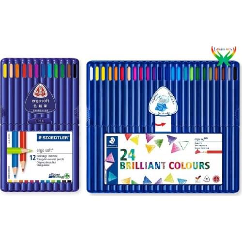 Staedtler Triangle Rod Broken Padded Wood Color Painting Color Pencil 157 soft art color pencil