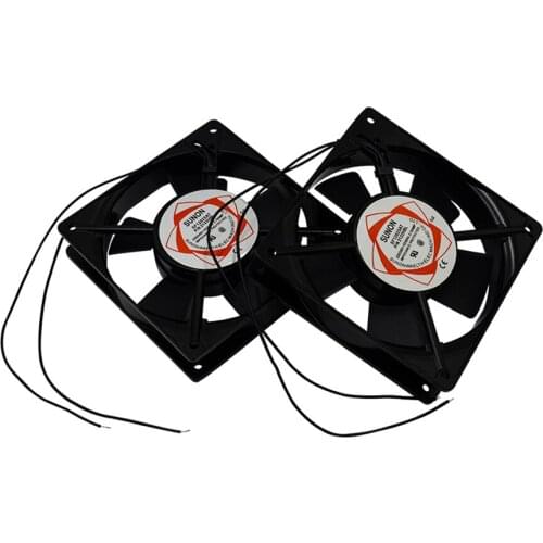 Portable Computer Double Head 12CM High Temperature Fan Cooler Super Quiet Silent CPU Cooling Fan For Incubator