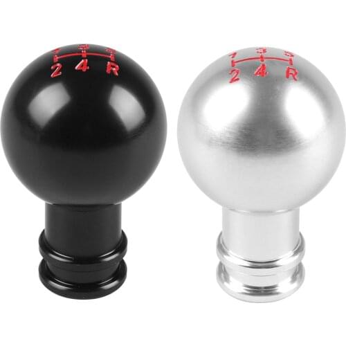 Car Modification Round Gear Shift Knob Manual Transmission Levers Handle Head