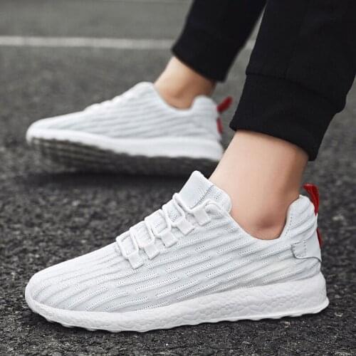 Leisure mens for Fashionable Shoes shoe knitting Casual mesh shoes sapatos trainers para white hot Sneakers casual sale sneaker