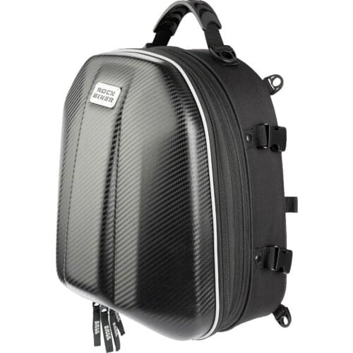 Motorcycle Tail Bag Backpack Waterproof for Motorcycle Climbing ATV Cycling MTB Racing Motocross Riding Racing Black