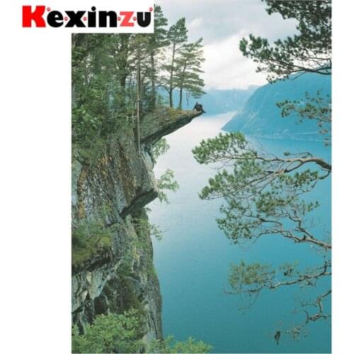 Kexinzu Full 5D DIY Square/Round Diamond Painting" Scenery" 3D Embroidery Cross Stitch Mosaic diamondpainting Gift