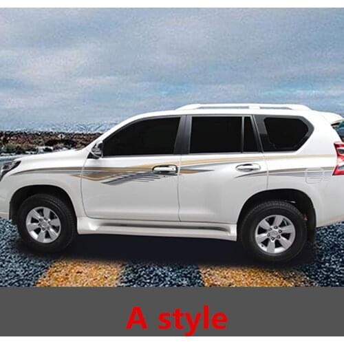 Body Sticker Pull for Toyota Land Cruiser Prado 150 2010 2011 2012 2013 2014 2015 2016 2017 2018 2019 2020 Accessories