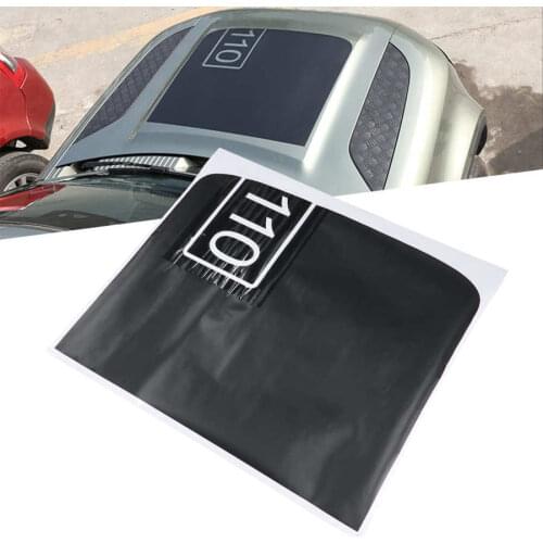 Automobiles car-styling Front Engine Hood Sticker Bonnet Decorative Cover Fit for Defender 110 2020‑2021 glasses