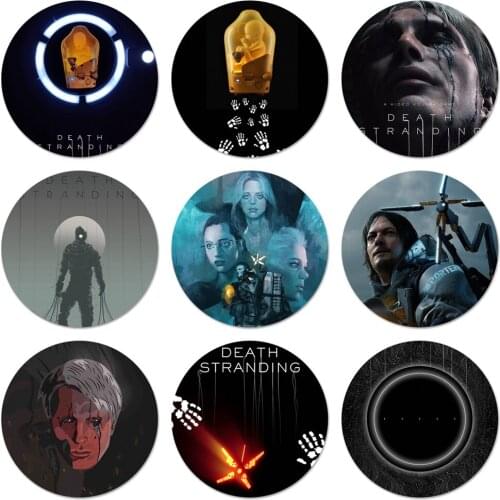 New Arrival Death Stranding Badge Brooch Pin Accessories For Clothes Backpack Decoration gift