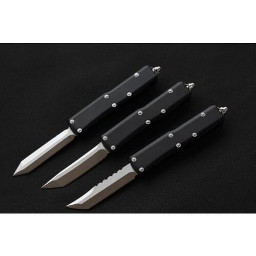 MK X85 Knife D2 Blade 6061-T6Aluminum Handle 60HRC Outdoor Hunting Survival knives Collection Gift pocket EDC Tool