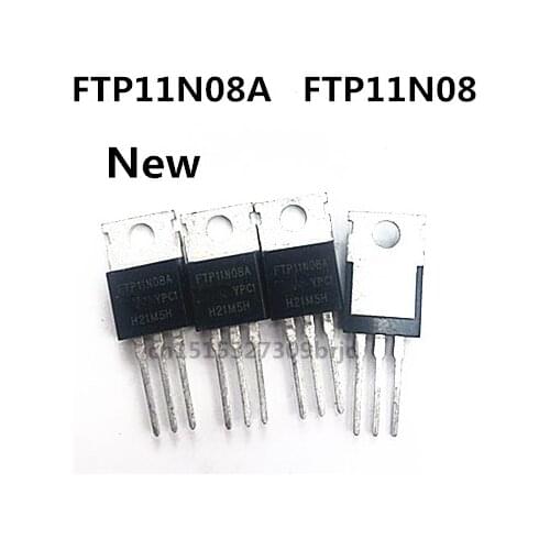 Original New 5PCS/ FTP11N08 IPS TO-220 MOS FTP11N08A 75V100A TO220