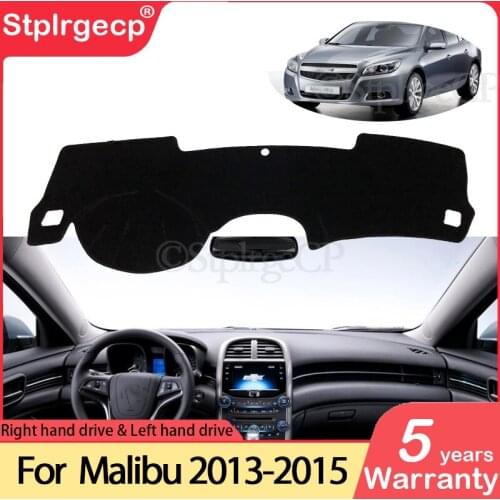For Chevrolet Malibu 2013 2014 2015 8th Gen MK8 Holden Anti-Slip Mat Dashboard Cover Pad Sunshade Dashmat Carpet Car Accessories