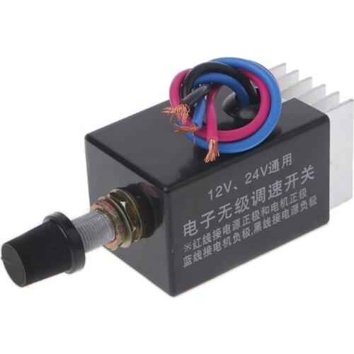 Motor Speed Controller Switch Truck Fan Heater Control Defroster DC 12V 24V