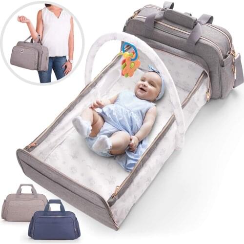 New Baby Crib Mummy Bag Out Folding Mummy Bag Baby Out Folding Bed Mummy Bag Backpack Custom