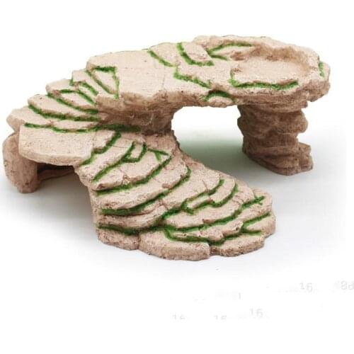 Turtle drying platform climbing platform climbing ladder climbing stonesimulation stone evasion nest