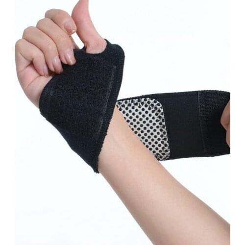 1 Pair Wristband Wrist Support Weight Lifting Gym Training Wrist Support Brace Straps Wraps Protector Sports Safety