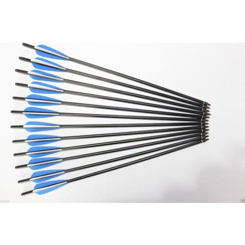 12 Pcs best selling carbon arrow 22" crossbow bolts for crossbow hunting archery dead strike