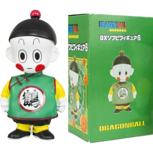 Dragon Ball Anime Chiaotzu Q Version Doll Toy Figure Doll Desk Model Decoration Childrens Birthday Christmas Gift