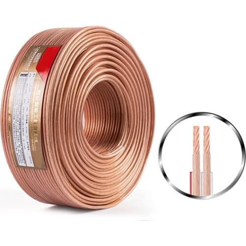 GUSUO Copper Wire OFC Line For DIY Car Audio Wire Speaker Cable Speaker line Audio Mic Cabel FD-A