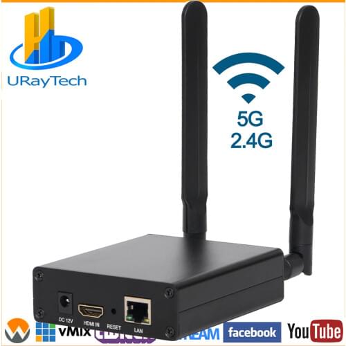 MPEG4 H.264 HDMI To RTMP Encoder Facebook Youtube Live Broadcast HD Video Encoder Transmitter WiFi For HTTP RTSP ONVIF HLS M3U8