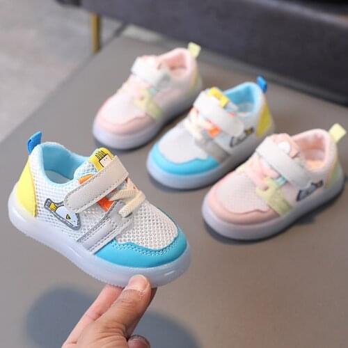 0 - 3 Years Baby Trainers Toddler Girls Boys Shoes For Children Girls Mesh Sports Shoes Casual Kids Sneakers Fashion Baby Shoes