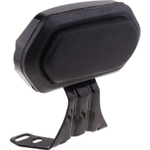 Durable Motorcycle Accessories Sissy Bar Rear Passenger Back Rest Backrest Pad Cushion Universal Suitable for Motorcycle